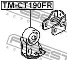 TM-CT190FR ENGINE MOUNT MOUNTING FEBEST FOR TOYOTA CARINA E,CALDINA,CORONA 2L - Picture 3 of 6