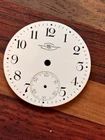 Antique Ball Waltham 16s Pocket Watch Dial Parts 42.3mm RR Official Standard USA