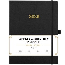 2026 Planner Weekly and Monthly Planner 2026, Jan.2026 Dec.2026, 9" x 11", ...