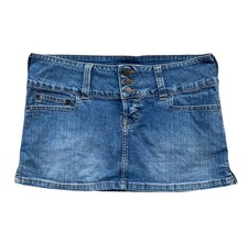VINTAGE Y2K ABERCROMBIE  FITCH DENIM MINI SKIRT