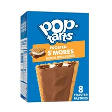 Pop Tarts Frosted S'mores Pastry Snacks 13.5oz Box 8 Toaster Pastries