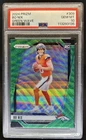 2024 Panini Prizm Bo Nix RC Green Wave Rookie #309 Broncos PSA 10 GEM MINT