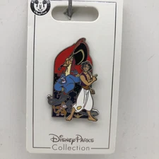 Disney Parks Pin Aladdin Group Cluster Jafar Genie Abu Magic Carpet Trading Pin