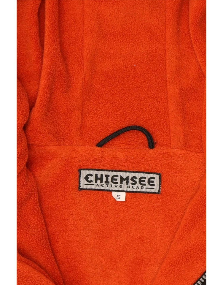 CHIEMSEE Hombres Chaqueta de Lluvia con Capucha Reino Unido 36 Pequeña Negra Bloque de Color Nylon DV39 Foto 4 de 4