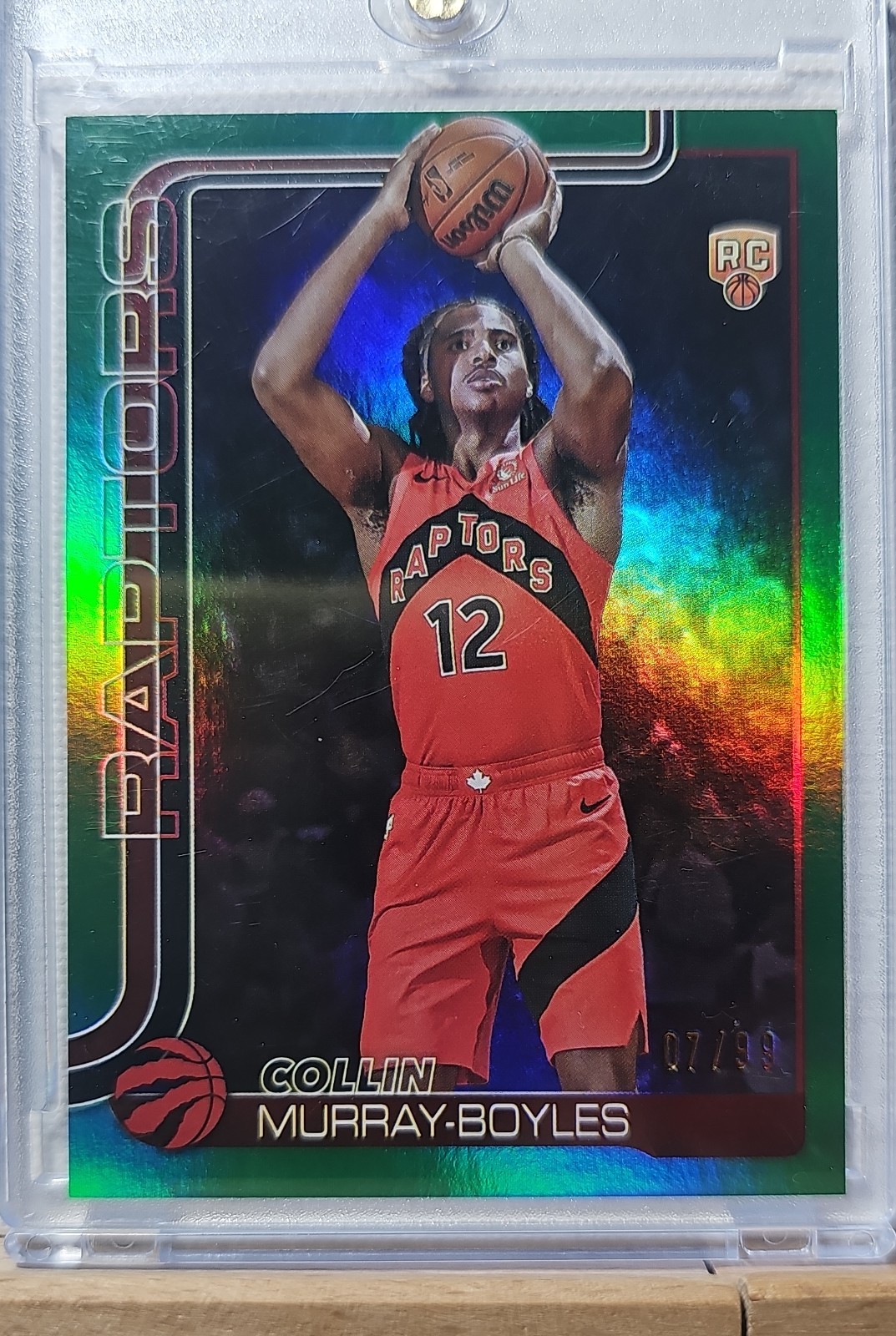 2025-26 Topps - Collin Murray-Boyles #209 Green Holofoil #07/99 (RC)