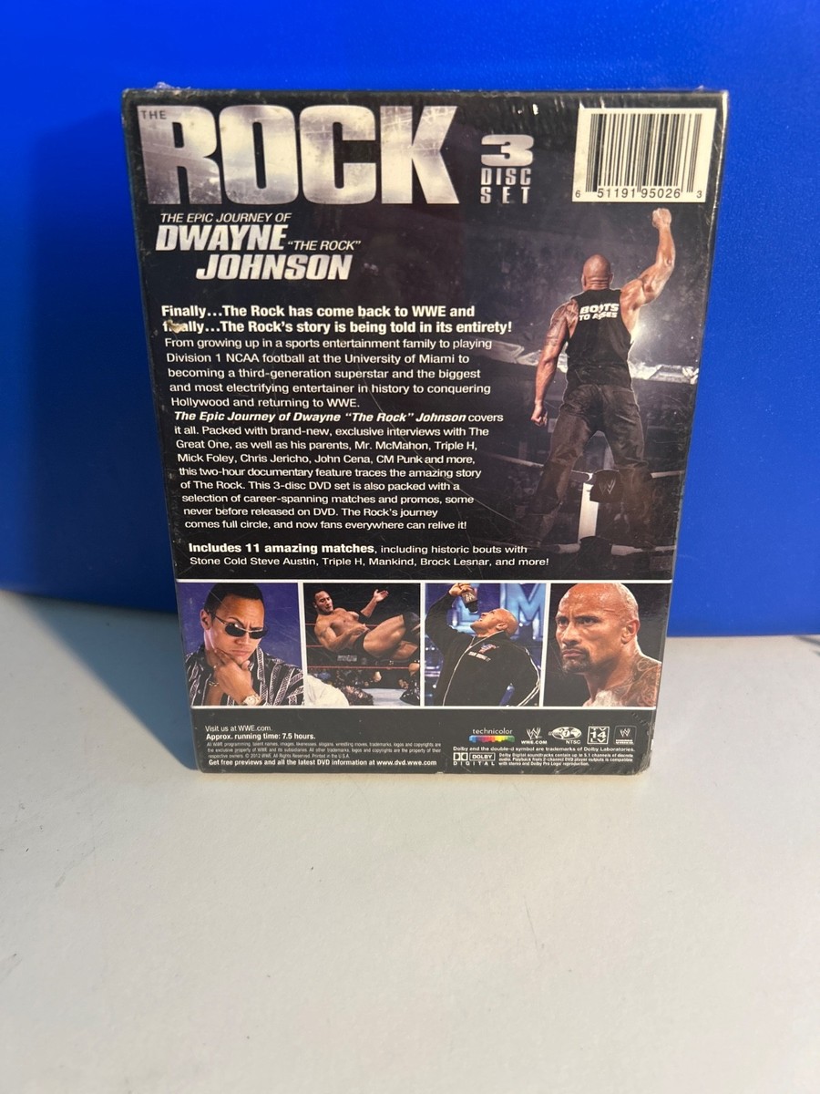 WWE ドゥエイン・ジョンソン　ザ・ロック　エピック・ジャーニー　DVD 新品 Amazon.com: WWE: The Rock - The Epic Journey Of Dwayne [DVD
