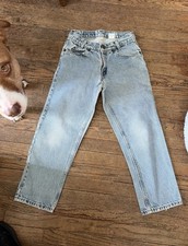 VTG 1998 Levi's 565 Husky Wide Leg Blue Jeans 29x25 USA