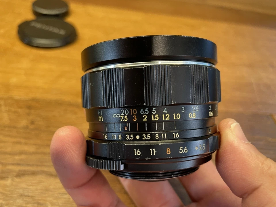 *Casi Como Nuevo ++: Modelo FAT Temprano* Lente Pentax Super Takumar 28 mm F/3,5 M42/Japón Foto 3 de 4