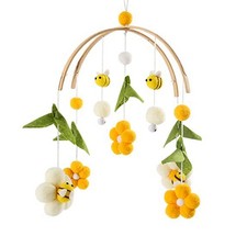 Baby Crib Mobile for Boys Girls/Bees Nursery Mobile/Nursery Mobile/Gender5208