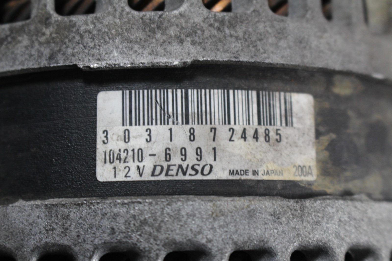 Maserati Ghibli, Alternator, Used, P/N 303187