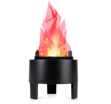 3D LED Fake Flame Light: Touch-Controlled Campfire for Indoor and Outdoor Decor