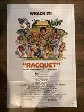 RACQUET - 27x40 Folded Movie Poster 1979 Bert Convy Comedy