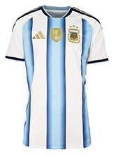 Adidas Youth AFA Argentina T-Shirts Run White Football GYM Kid Tee Shirt KA8119