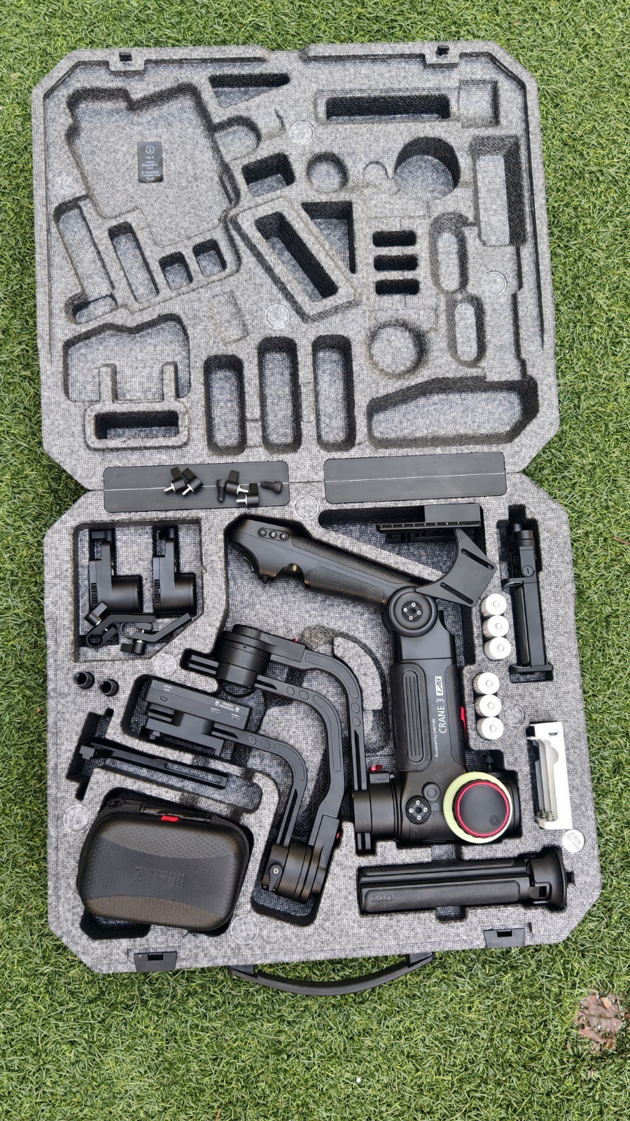 Zhiyun Crane 3 LAB 3-Axis Gimbal Stabilizer Master Kit - Mint Condition