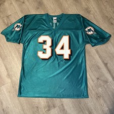 Maglia Vintage NFL Miami Dolphins - Williams #34 - Uomo Taglia Large