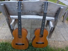 Two Vintage Soviet Acoustic lunacharsky Guitars