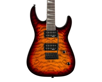 Open Box Jackson JS Series Dinky JS20 DKQ 2PT Electric Guitar - Tobacco Burst
