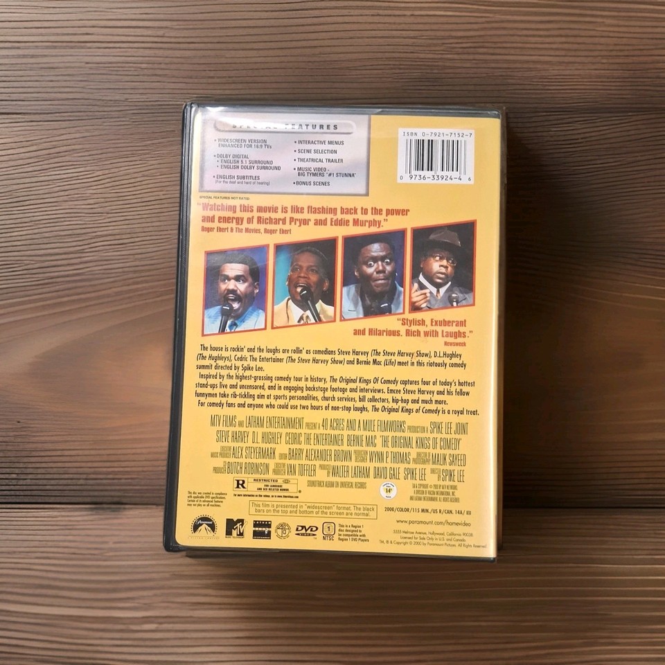 The Original Kings of Comedy Steve Harvey Bernie Mac Cedric