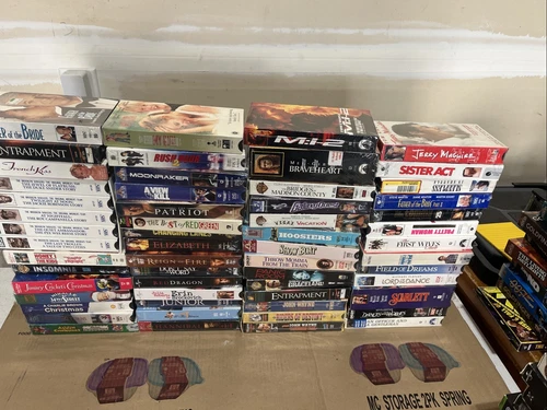 50+Sealed vhs Lot See Pictures