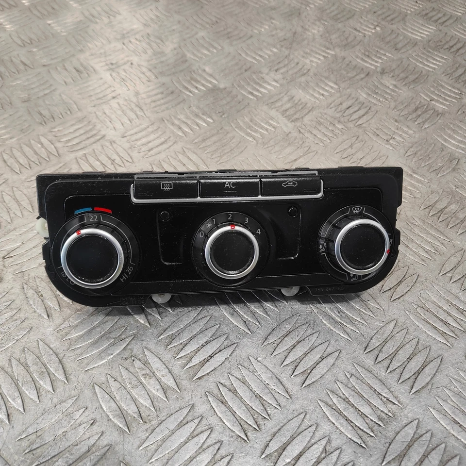 Volkswagen Golf 2010 panel de control climático 3C8907336ab #1 Foto 2 de 4