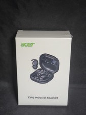 Acer True Wireless Earbuds   Black Brand New Model: OHR507