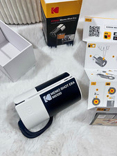 Kodak Memo Shot Era MS100 2-in-1 Instant Camera Thermal Label Printer, White