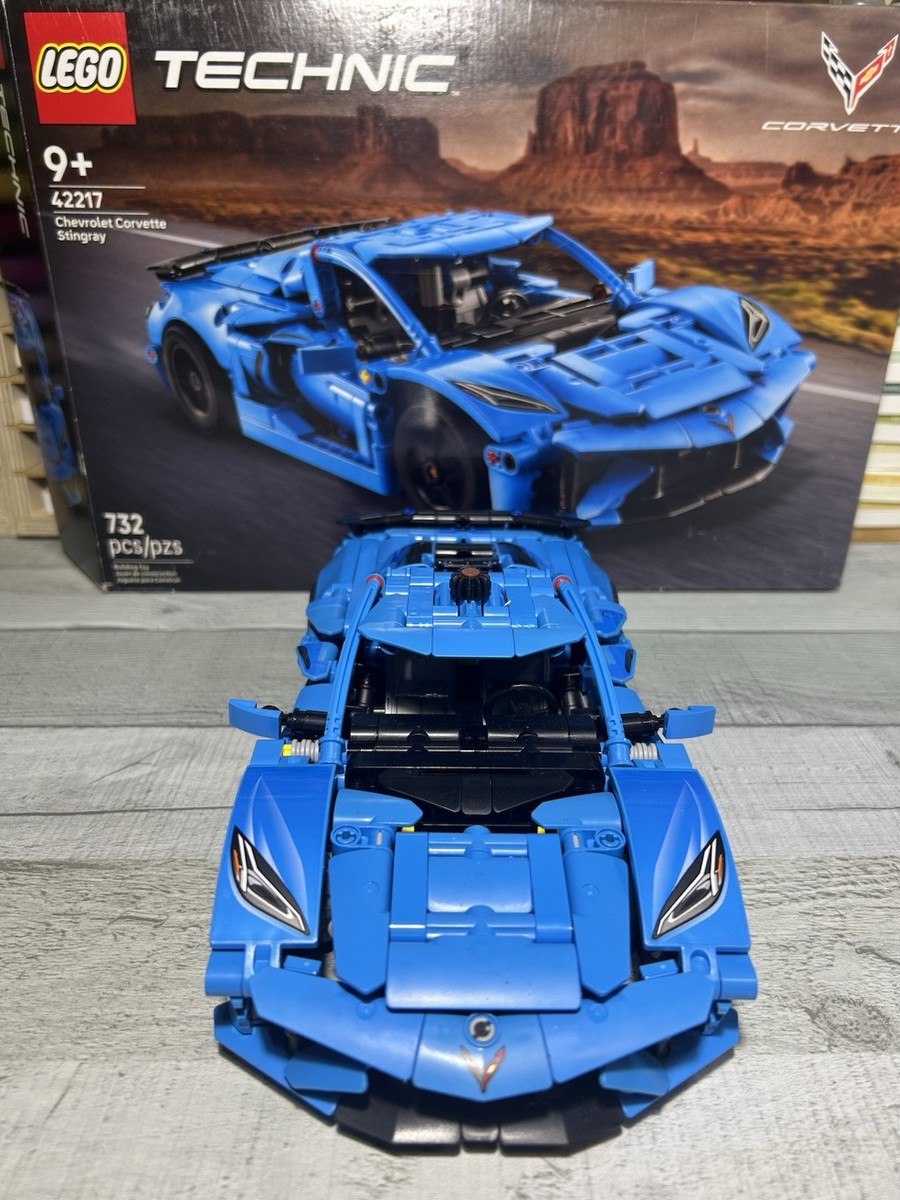 LEGO Technic 42217 Blue Chevrolet Corvette Stingray NEW | eBay