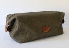 Mulberry Vintage  Wash Bag Scotchgrain Leather - Never Used