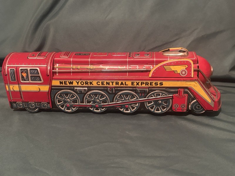 Vintage New York Central Express Metal Train Not Tested