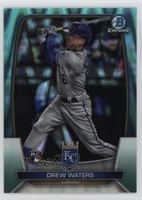 2023 Bowman Chrome Aqua RayWave Refractor 143/199 Drew Waters #14 1k9k