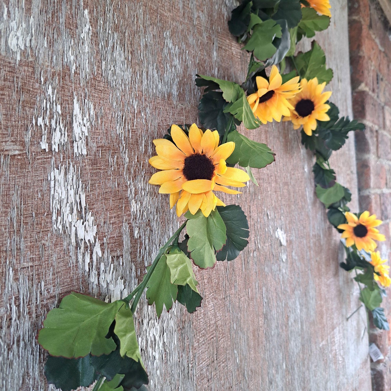Sunflower Artificial Garland - 165cm - Sincere Decor NEW