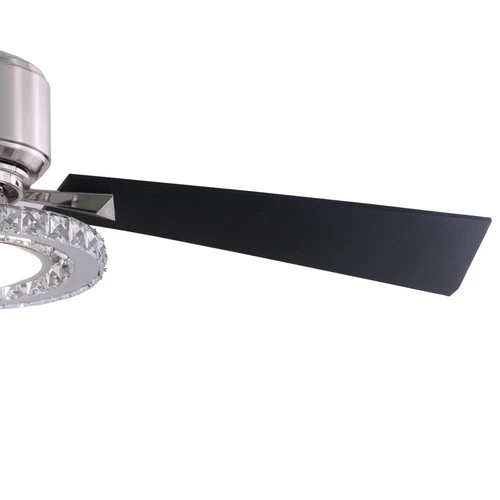 Vaxcel Lighting Clara 52 Clara 52" 3 Blade Indoor Ceiling Fan - Nickel - Picture 3 of 12