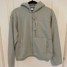 Aritzia TNA Polartec Fleece Full Zip Hoodie Sweatshirt