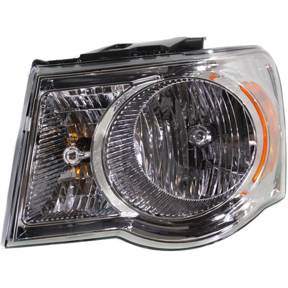 Headlight Set For 2007-2009 Chrysler Aspen Left and Right With Bulb 2Pc - Image 2 of 4