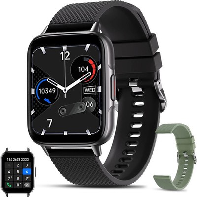 Smartwatch Herren mit Telefonfunktion Bluetooth WiFi Wasserdicht Schlaftracker