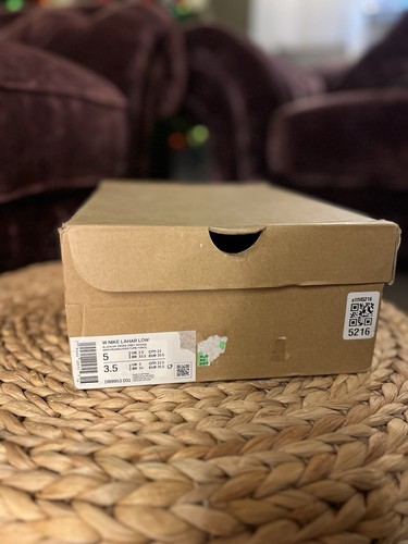 Size 2.5 - Nike Lahar Low Triple Black W - Picture 6 of 6