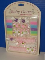 Baby Goose Hair Band Bow Pony 33 Pc Baby Hair Accessories Baby Goose Hair Band Bow Pony 33 Pc Baby Hair Accessories