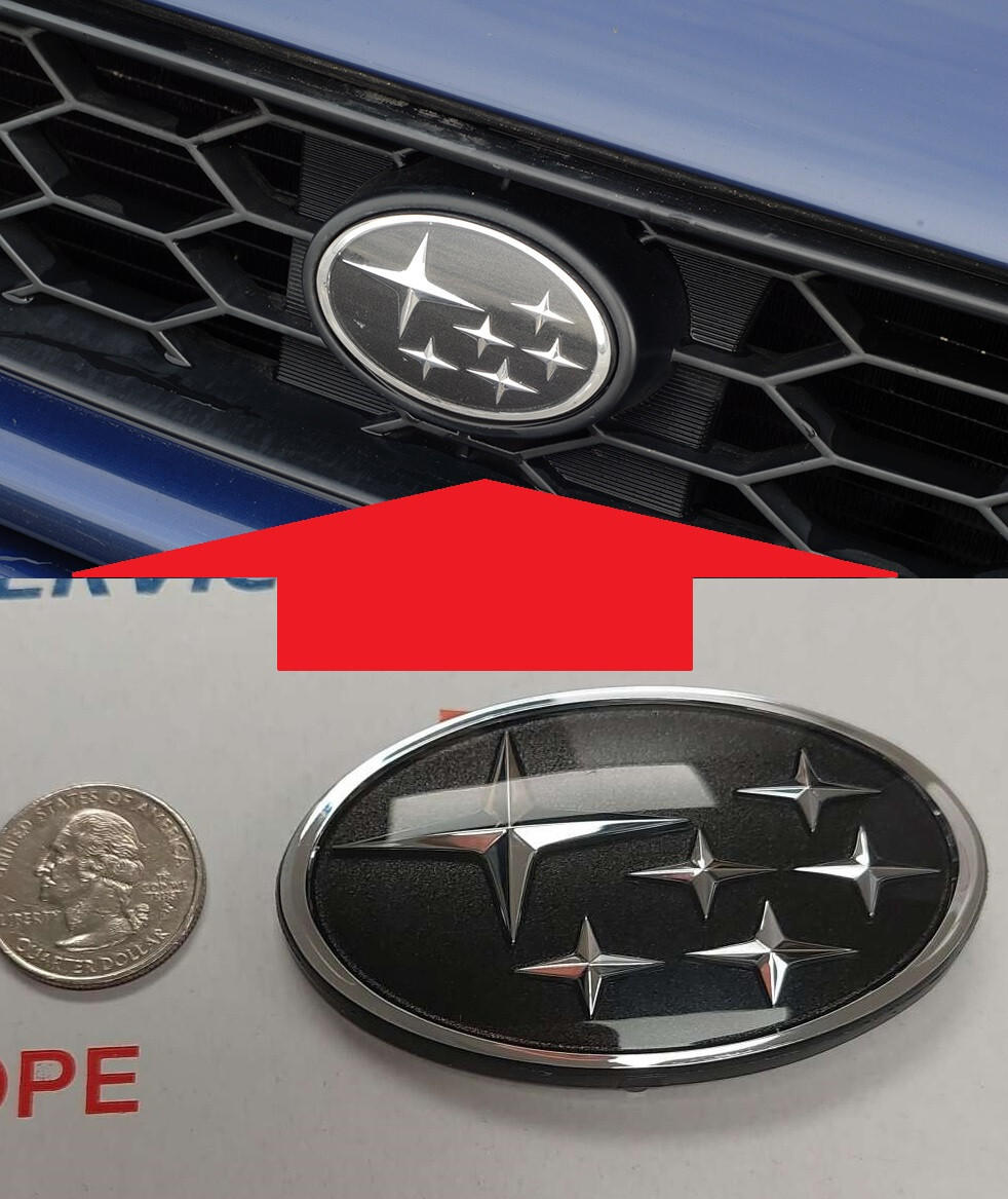 For Subaru Impreza GC8 Front Grille Emblem Badge 91053FA000 1993