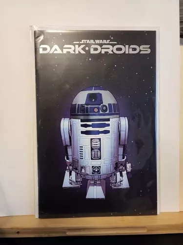 STAR WARS DARK DROIDS 1 GIUSEPPE CAMUNCOLI FOIL VARIANT VG MARVEL COMICS 2023 