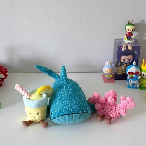 He's back! 🐋💙 Jellycat Gobfrey Whale Shark has officially swum He's back! 🐋💙 Jellycat Gobfrey Whale Shark has officially swum