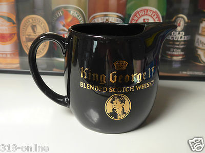 King George 1V Scotch Whisky water jug made in England  