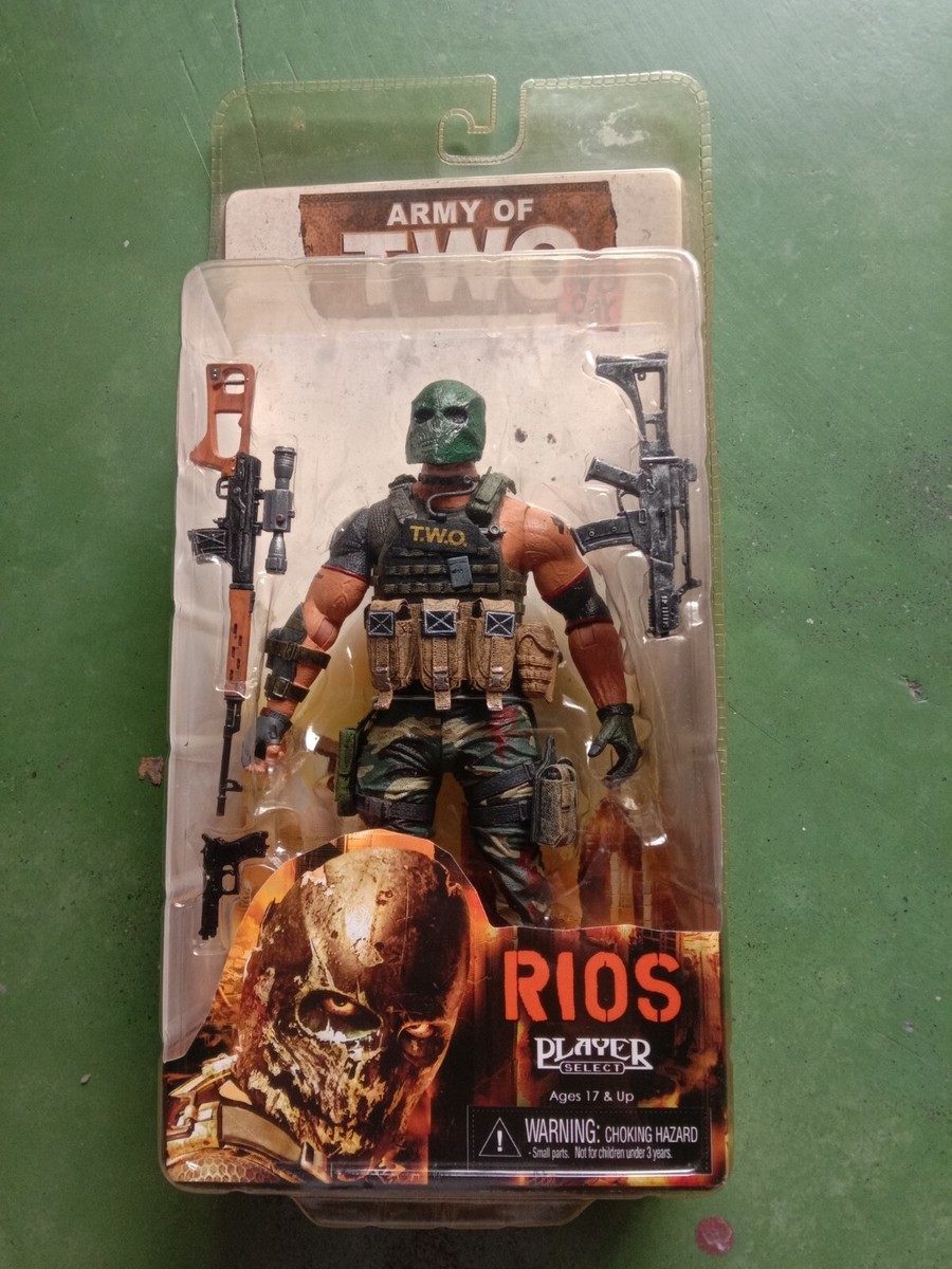 Neca Army Of Two The 40th Day Rios New Sealed | eBay
