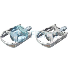 New MKS MT-E Alloy Pedals Cycling Road 9/16" Silver