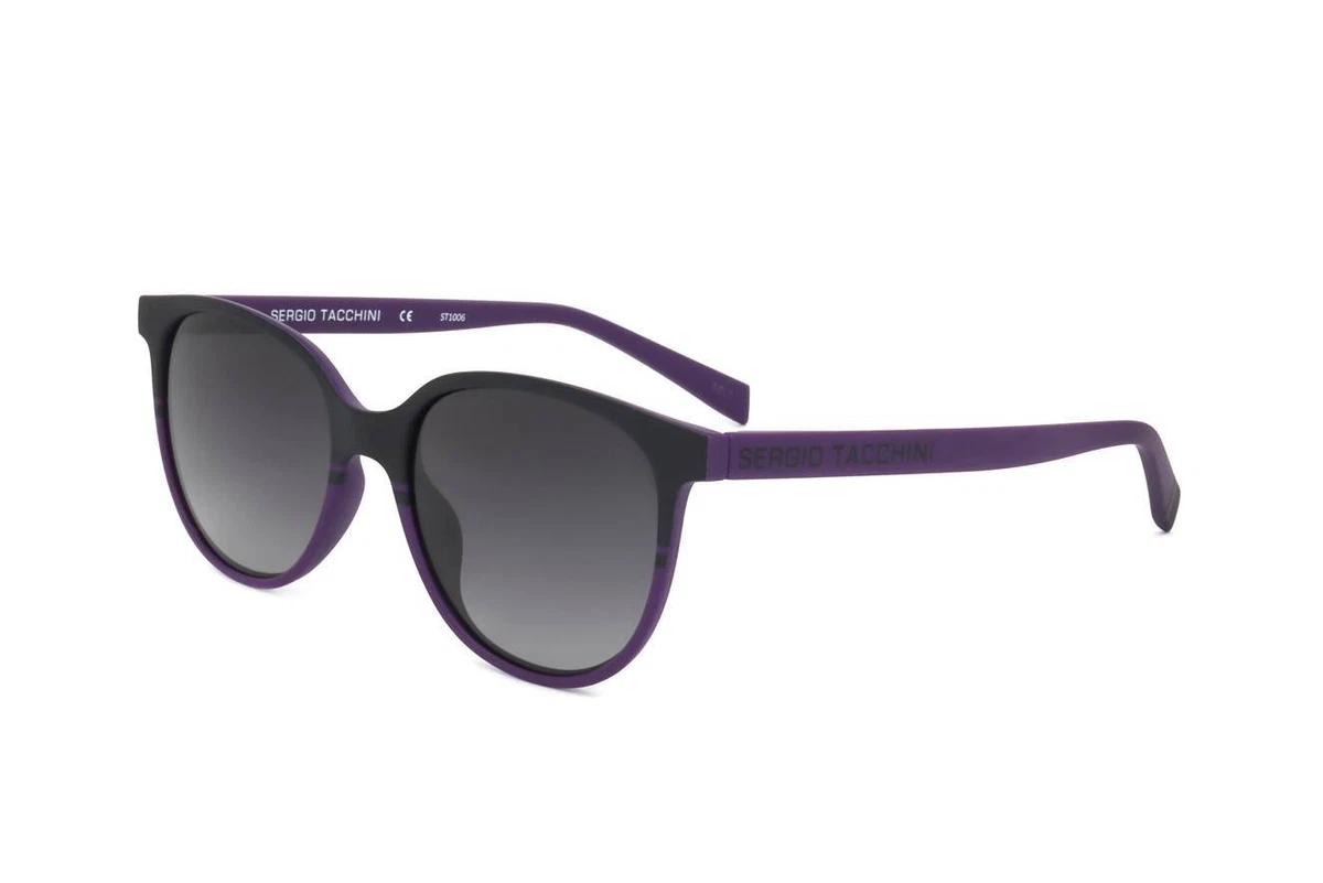 Sergio Tacchini ST1006 027 PURPLE BLACK 53 17 145 Women s Sunglasses