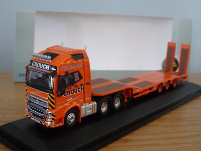 OXFORD CROUCH RECOVERY TRUCKING HELL VOLVO TIEFLADER LKW MODELL 76VOL4013 1:76