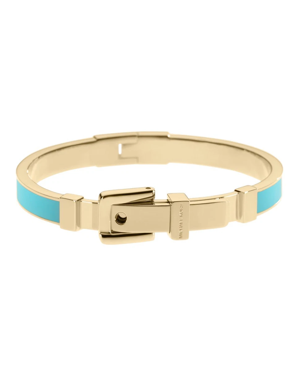 Michael Kors MK Knife Edge Yellow Gold Belt Bangle Bracelet MKJ6397710  +gift Box - Michael Kors jewelry - 796483322455 | Fash Brands