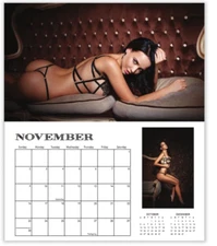 2025 LINGERIE LADIES DELUXE WALL CALENDAR BLACK FRIDAY SALE hot sexy babes girls