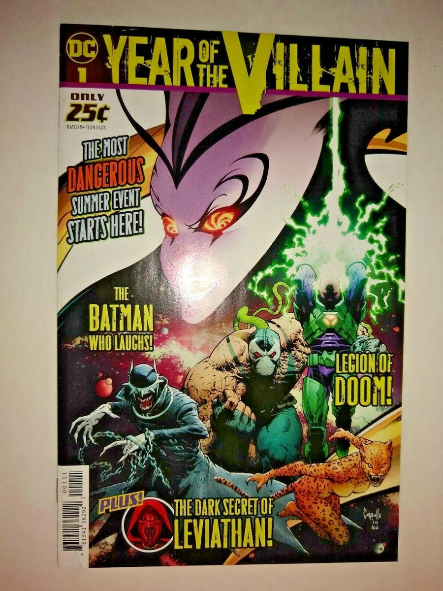 DC Comics Year of the Villain #1 Batman Who Laughs, Legion of Doom,  Leviathan