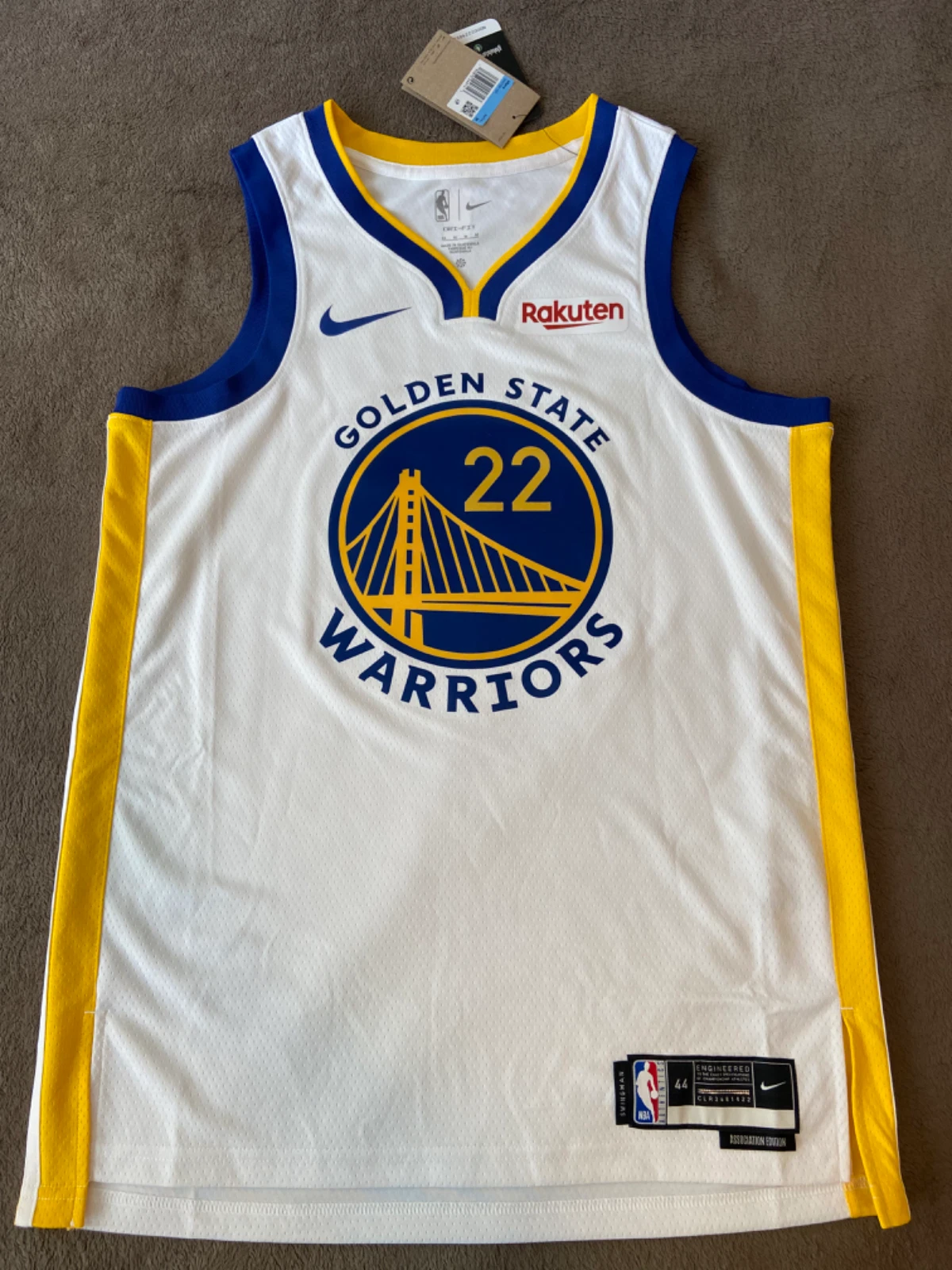 Andrew Wiggins Size M Golden State Warriors 2022/23 Swingman Jersey NBA