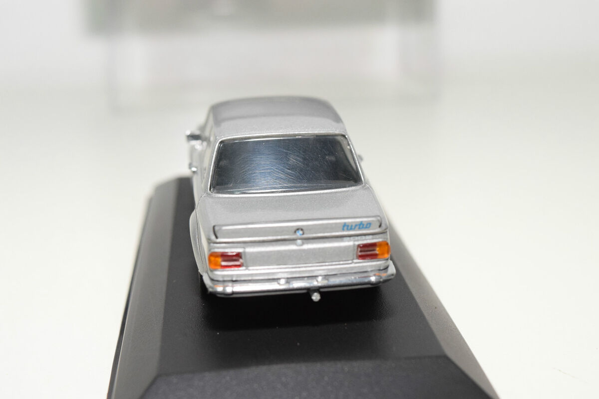 ずっと気になってた 1973-74 TURBO 2002 BMW MINICHAMPS SILVER BOXED MINT GREY 乗用車